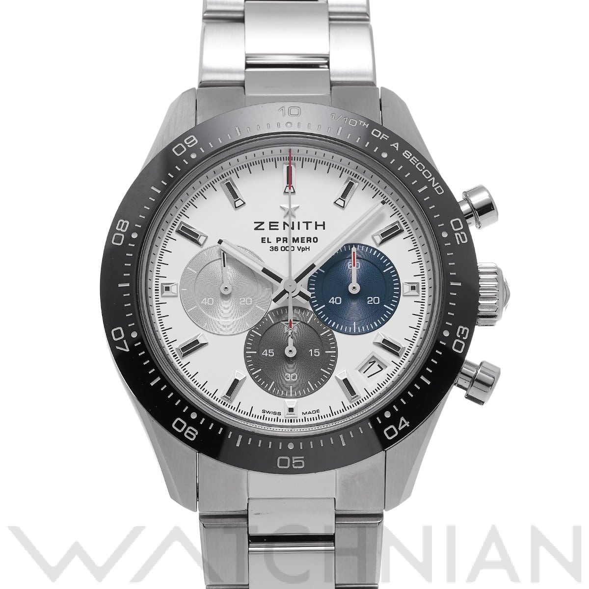 ゼニス / ZENITH クロノマスター エル・プリメロ スポーツ 03.3100.3600/69.C823 ホワイトマット メンズ 時計 【中古】【wristwatch】