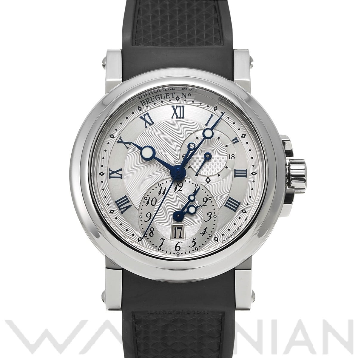 ブレゲ / Breguet マリーン GMT 5857ST/12/5ZU シルバー メンズ 時計 【中古】【wristwatch】