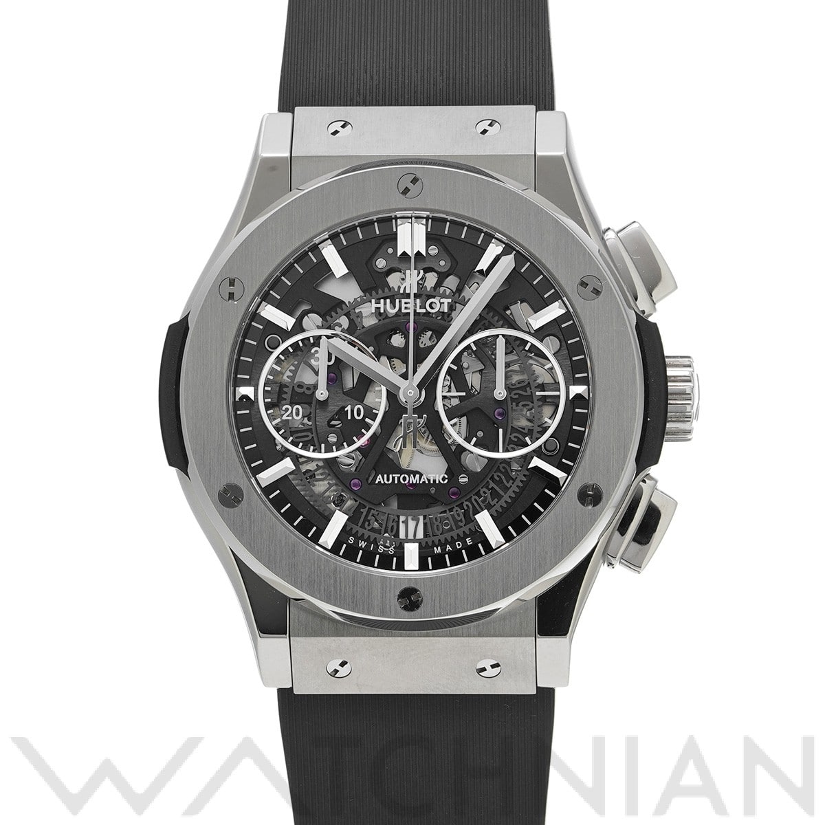 ウブロ / HUBLOT クラシックフュージョン アエロフュージョン チタニウム 525.NX.0170.RX スケルトン メンズ 時計 【中古】【wristwatch】