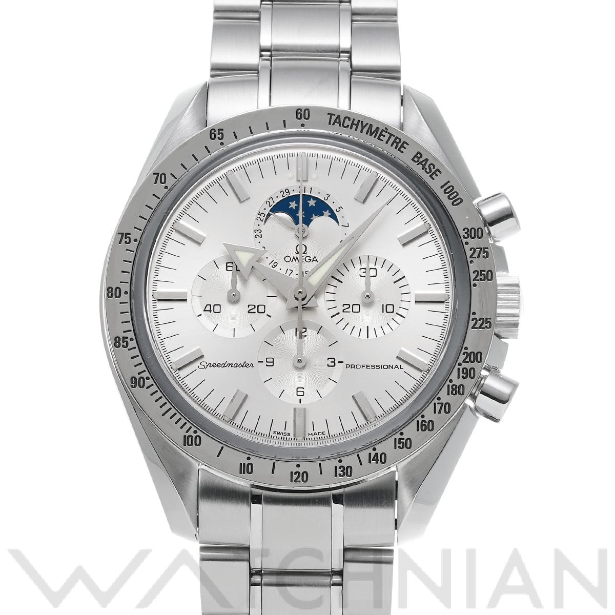 オメガ / OMEGA スピードマスター ムーンウォッチ プロフェッショナル ムーンフェイズ 3575.30 シルバー メンズ 時計 【中古】【wristwatch】