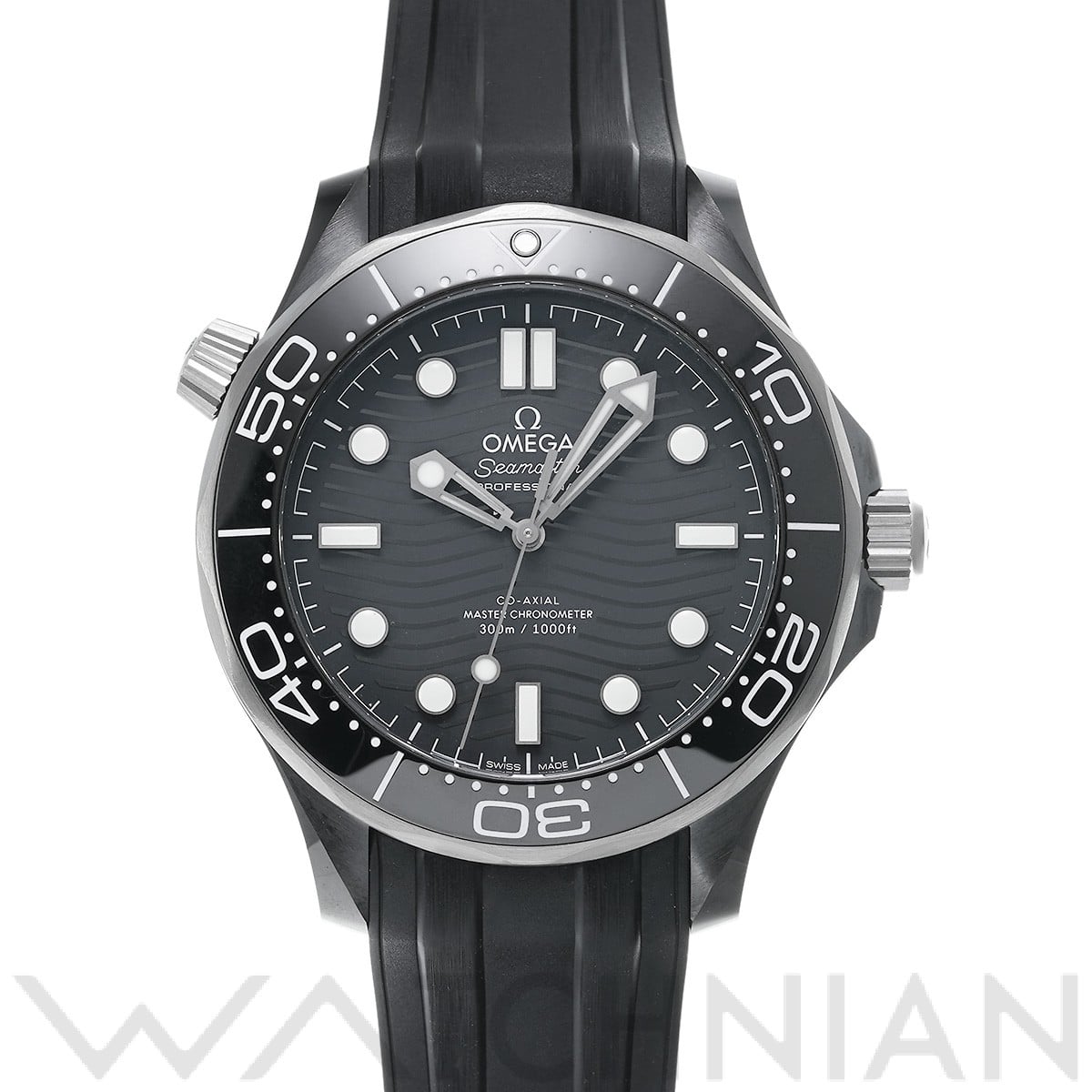 オメガ / OMEGA シーマスター ダイバー300 コーアクシャル マスタークロノメーター 210.92.44.20.01.001 ブラック メンズ 時計 【中古】【wristwatch】