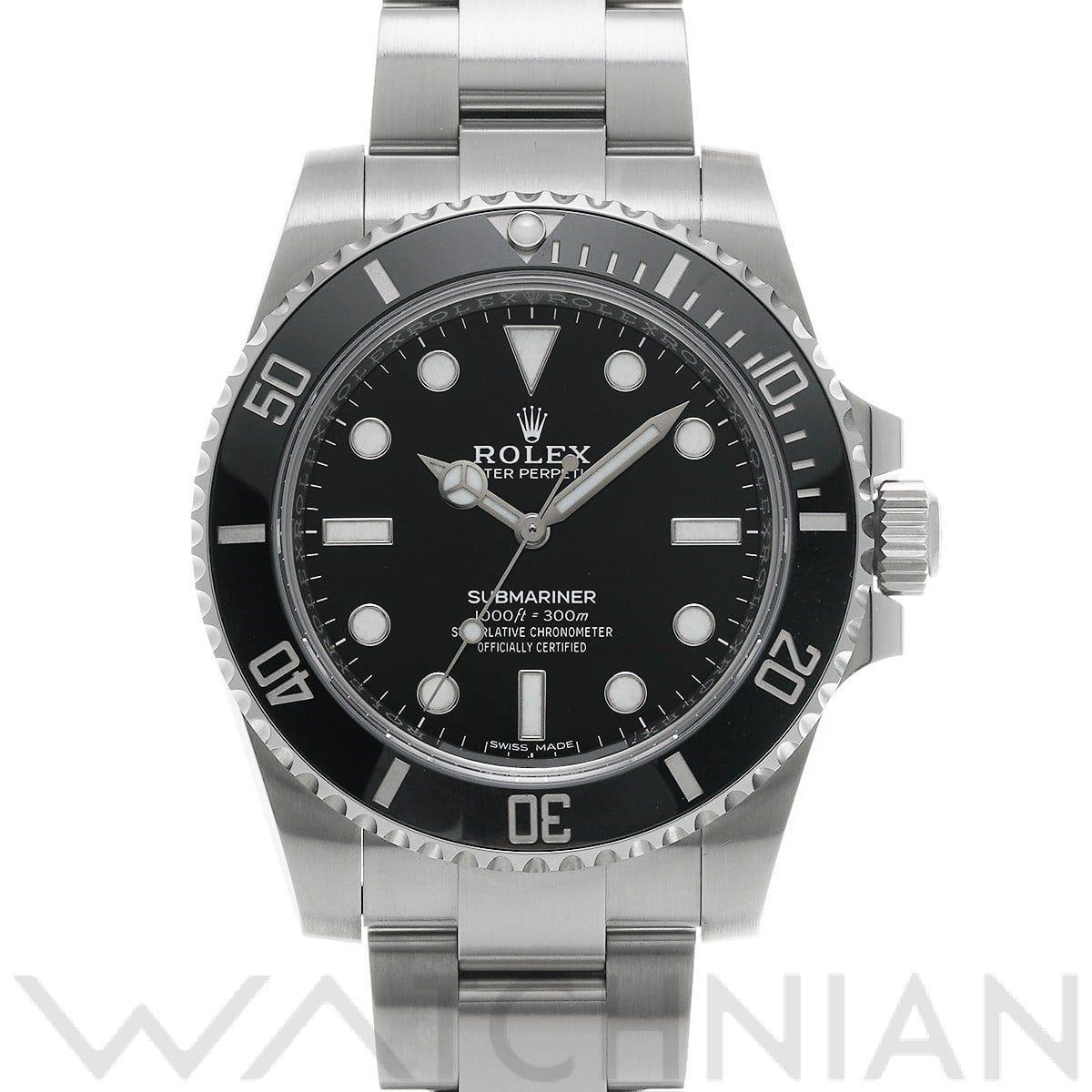 ロレックス サブマリーナ 114060 ブラック メンズ 時計 【中古】【wristwatch】