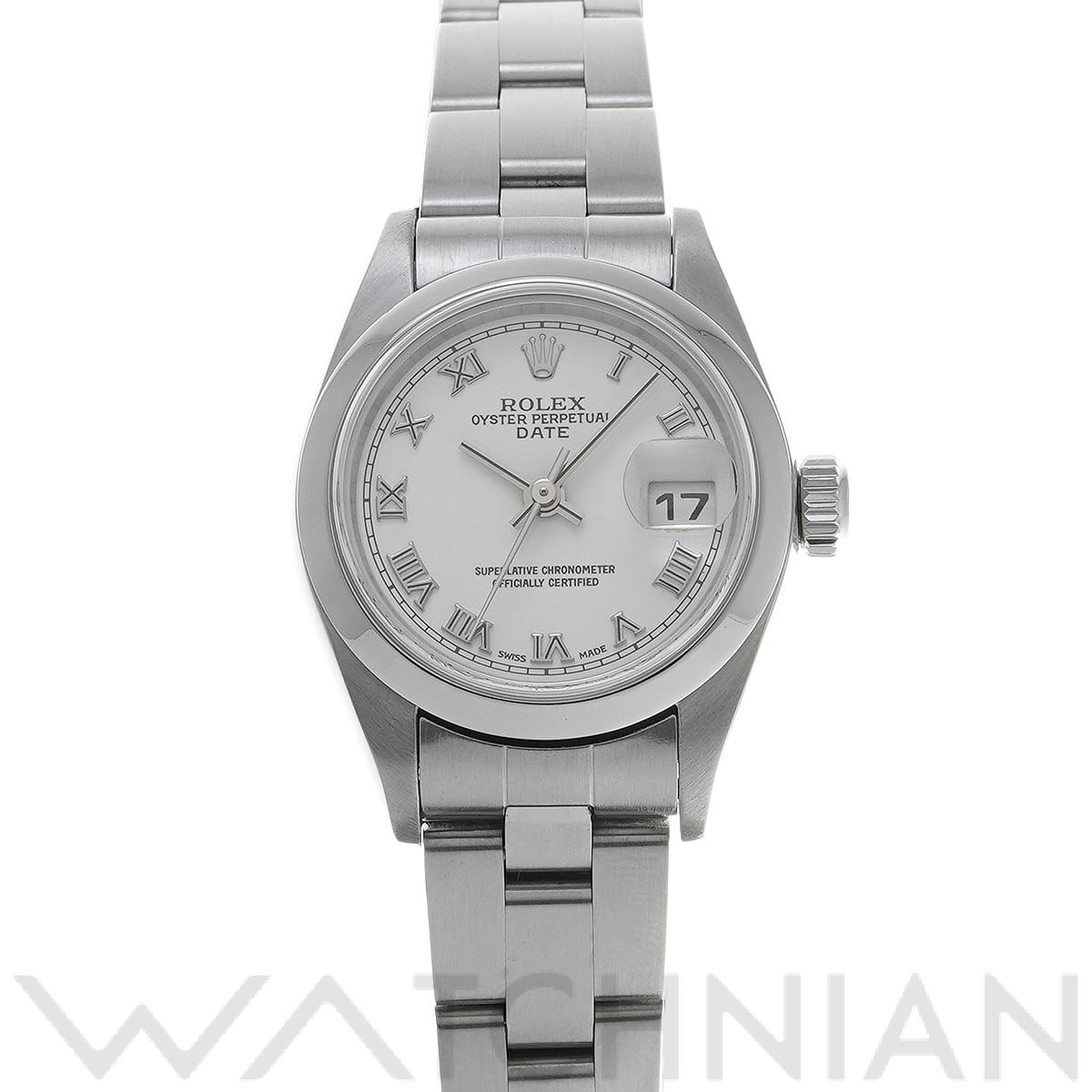 ロレックス デイトジャスト 79160 ホワイト レディース 時計 【中古】【wristwatch】