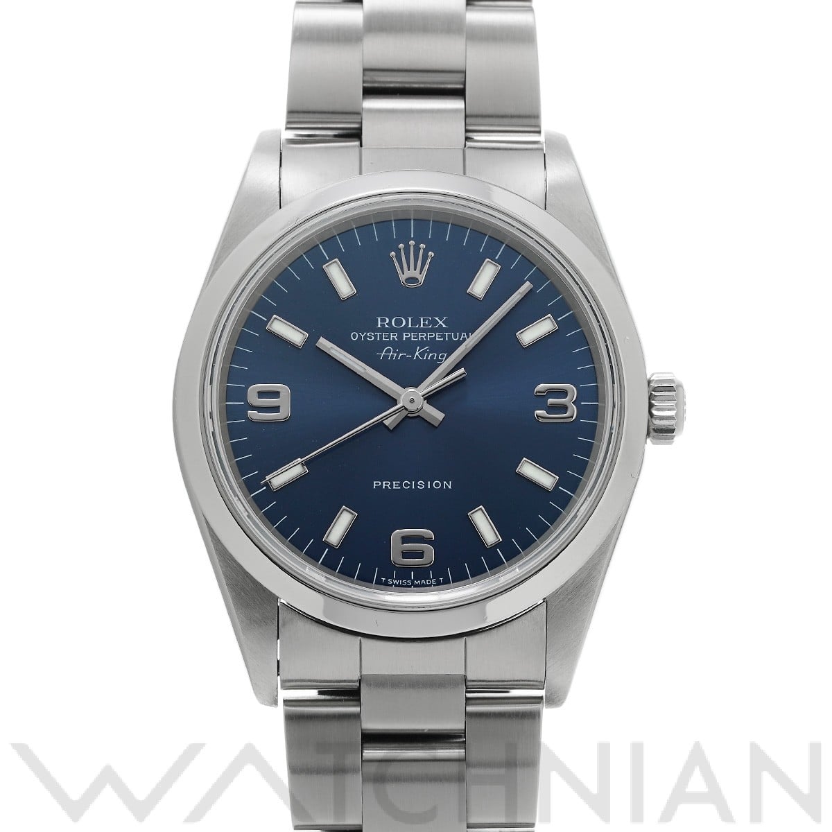 ロレックス エアキング 14000 ブルー メンズ 時計 【中古】【wristwatch】