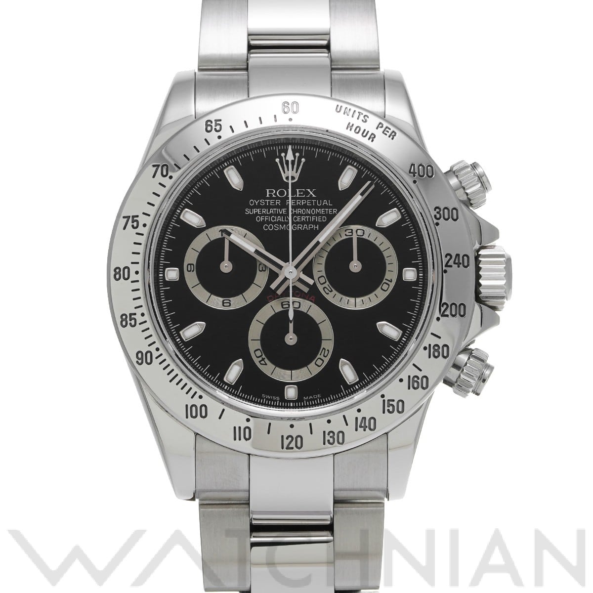 ロレックス コスモグラフ デイトナ 116520 ブラック メンズ 時計 【中古】【wristwatch】