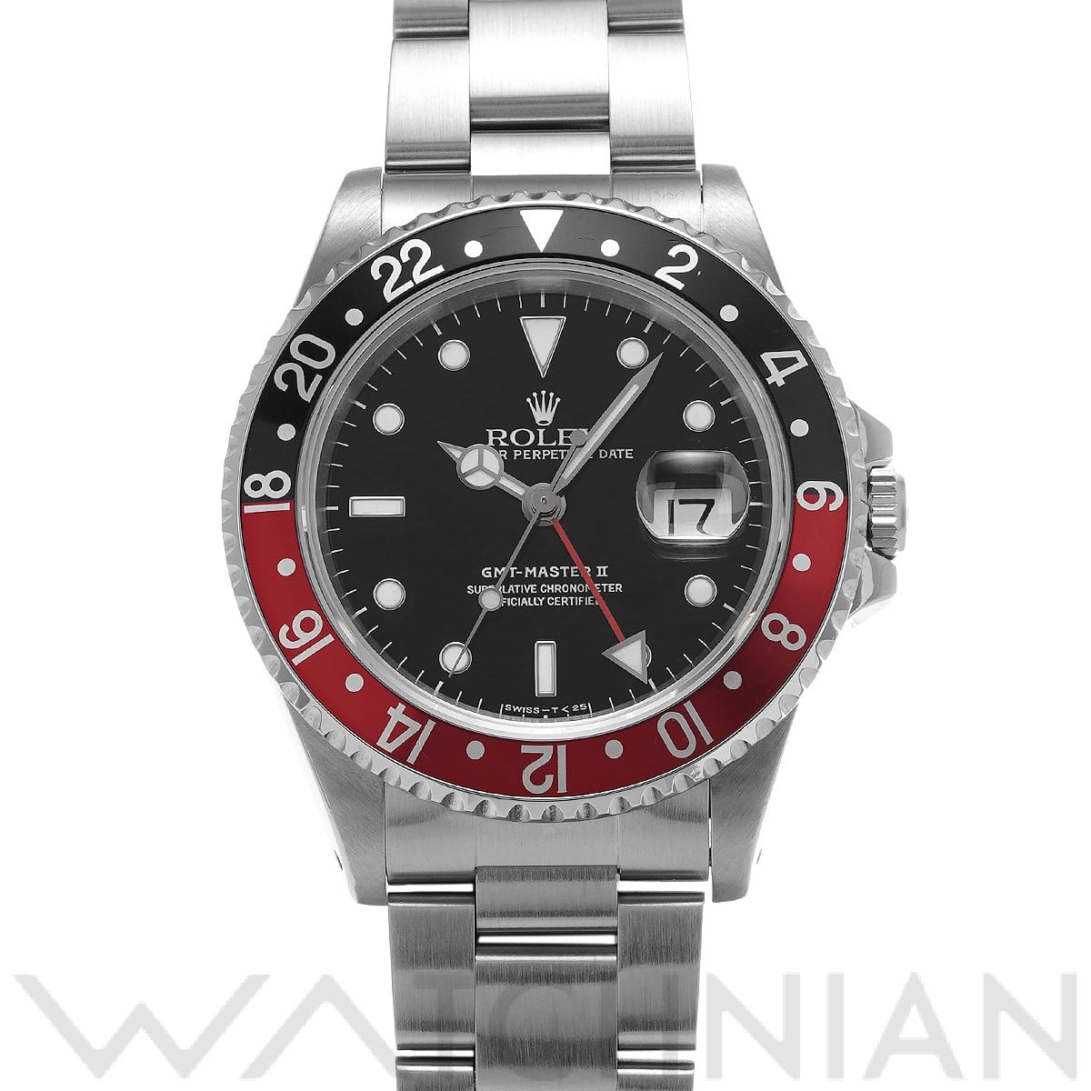 ロレックス GMTマスターII 16710 ブラック メンズ 時計 【中古】【wristwatch】