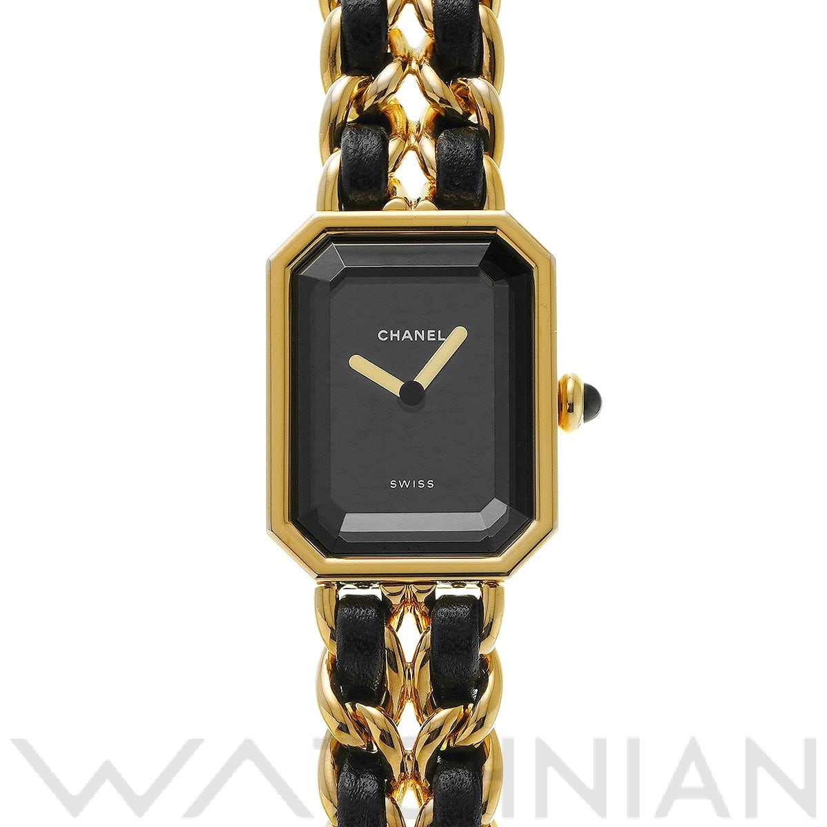 シャネル / CHANEL プルミエール M H0001 ブラック レディース 時計 【中古】【wristwatch】