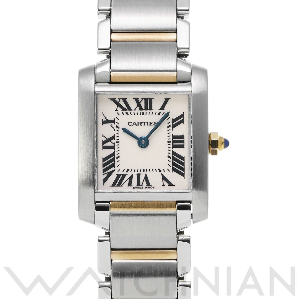 カルティエ / CARTIER タンク フランセーズ SM W51007Q4 シルバー レディース 時計 【中古】【wristwatch】