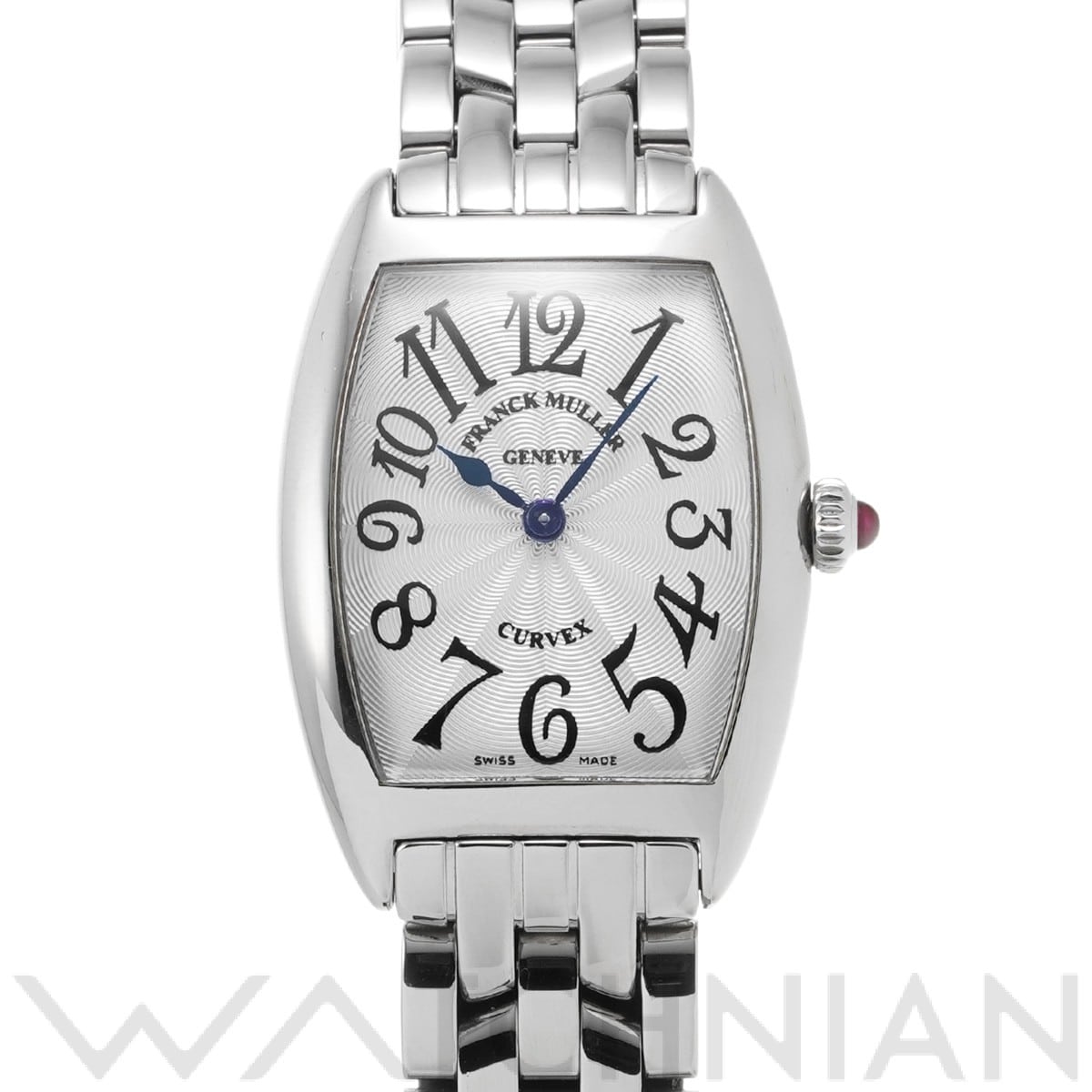 フランクミュラー / FRANCK MULLER トノウカーベックス 1752QZ シルバー レディース 時計 【中古】【wristwatch】