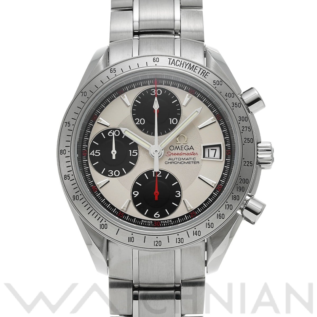 オメガ / OMEGA スピードマスター デイト 3211.31 ホワイト/ブラック メンズ 時計 【中古】【wristwatch】