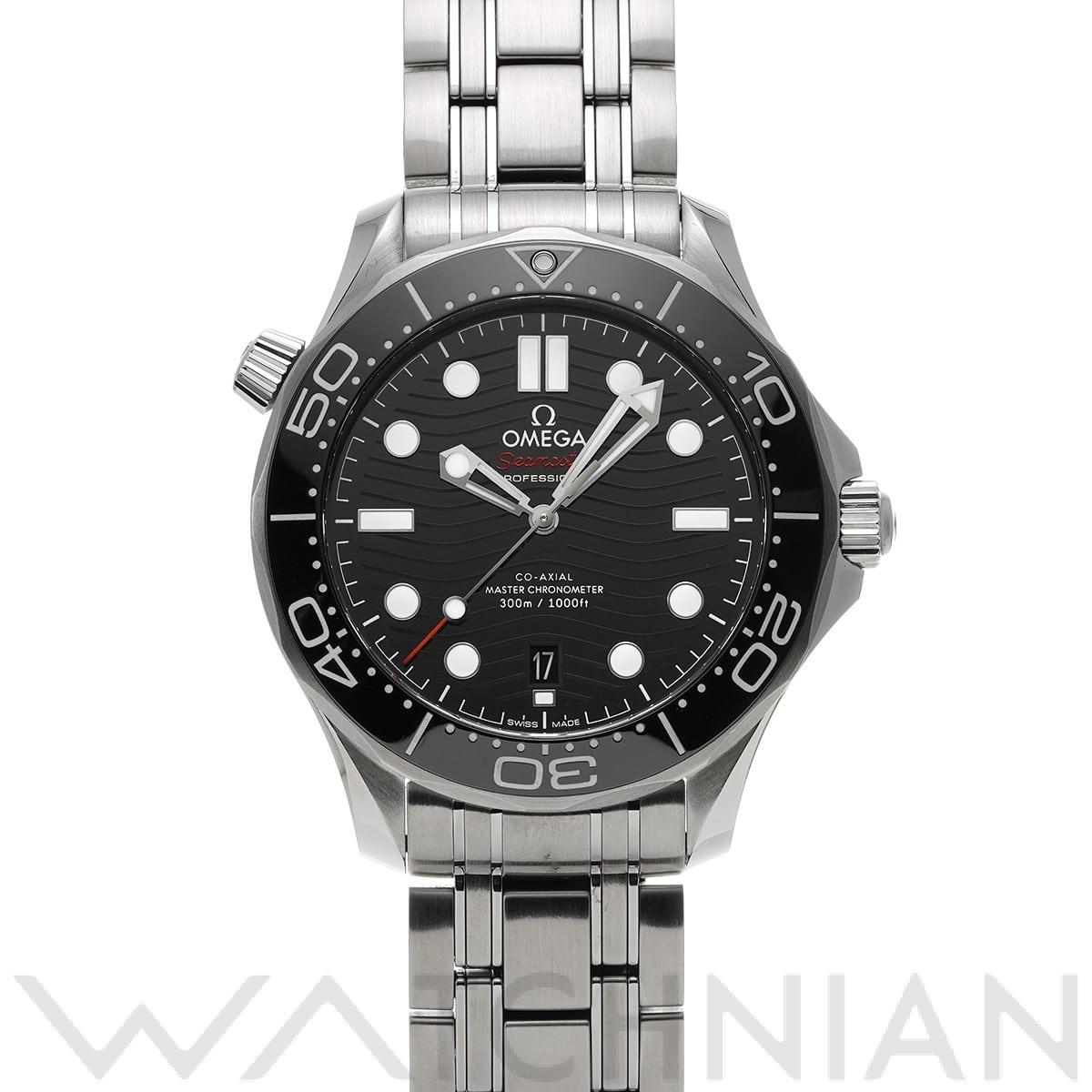 オメガ / OMEGA シーマスター ダイバー300 コーアクシャル マスタークロノメーター 210.30.42.20.01.001 ブラック メンズ 時計 【中古】【wristwatch】