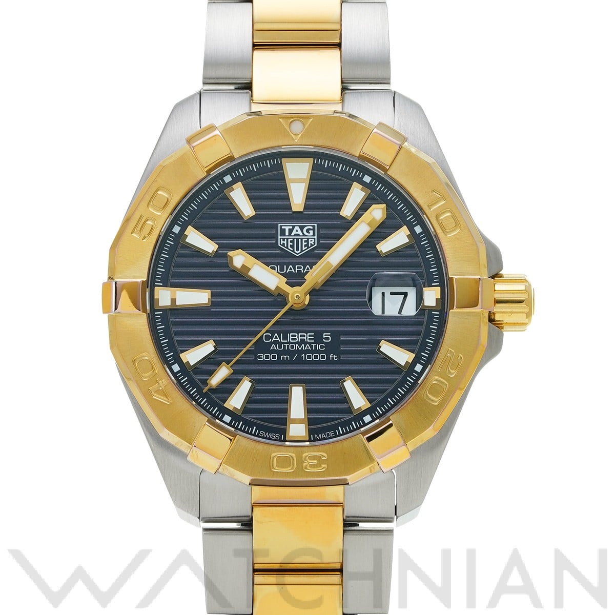 タグ ホイヤー / TAG HEUER アクアレーサー キャリバー5 WBD2120.BB0930 ブルー メンズ 時計 【中古】【wristwatch】