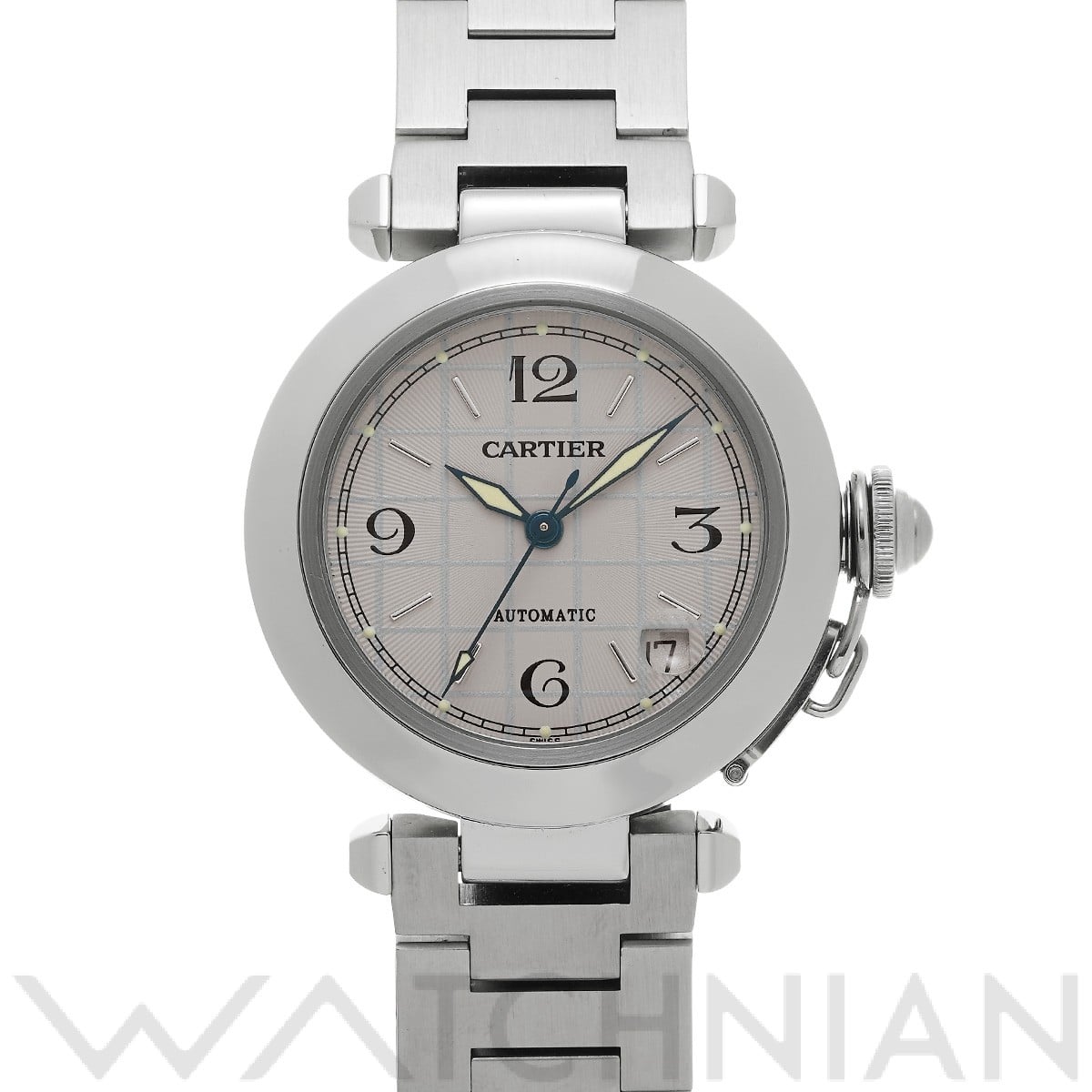 カルティエ / CARTIER パシャC W31023M7 グレー ユニセックス 時計 【中古】【wristwatch】