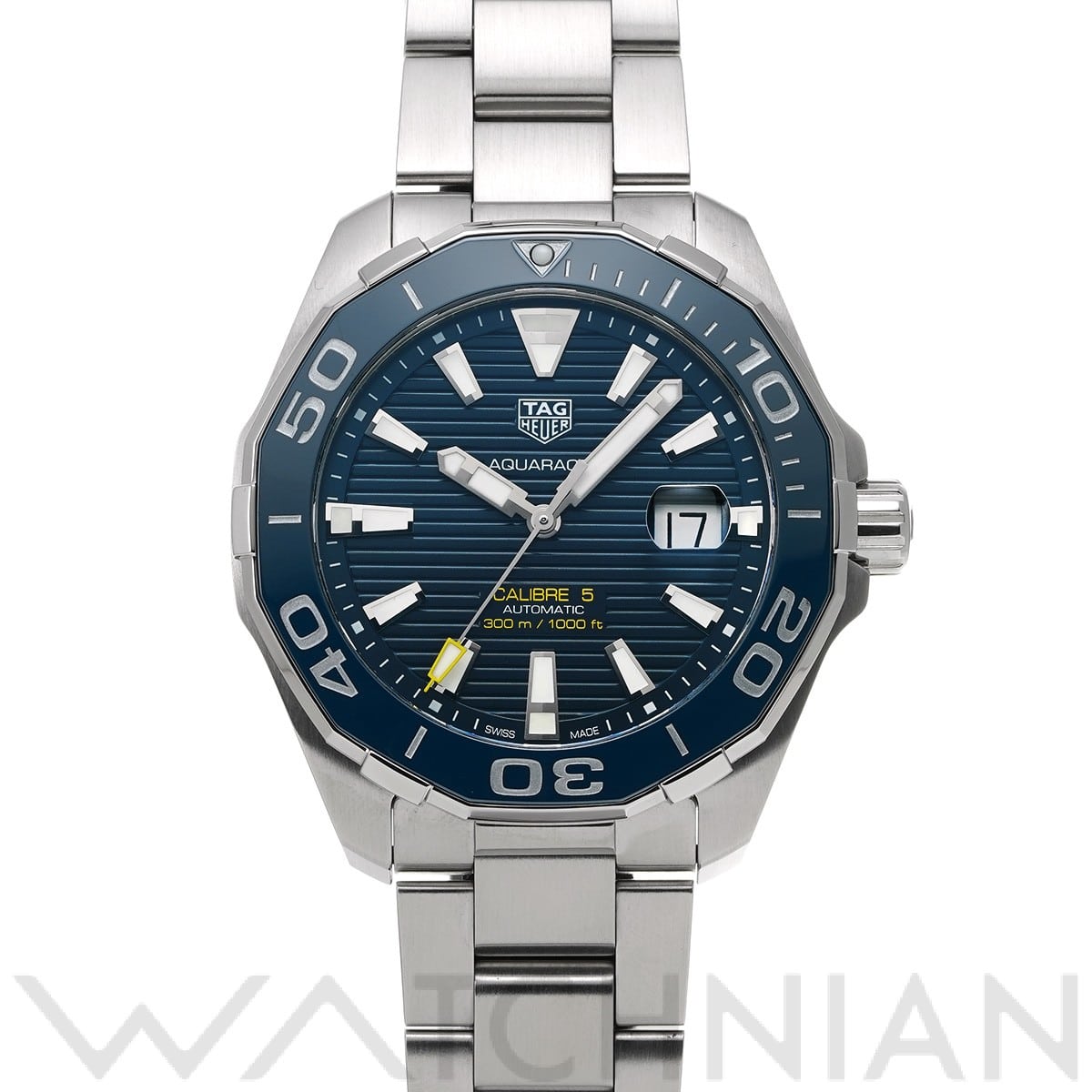 タグ ホイヤー / TAG HEUER アクアレーサー キャリバー5 WAY201B.BA0927 ブルー メンズ 時計 【中古】【wristwatch】