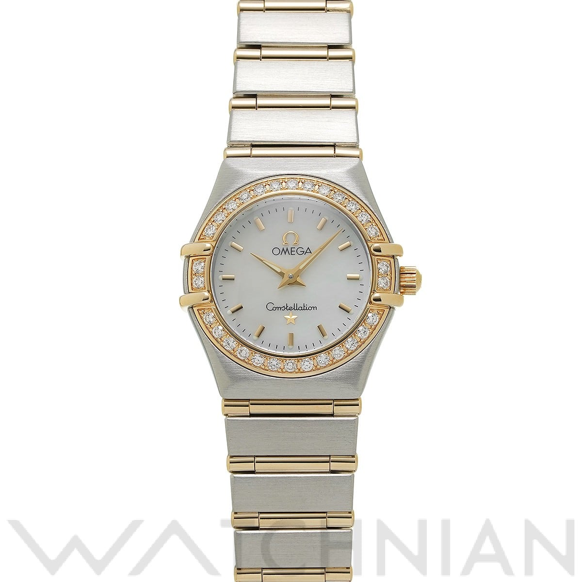 オメガ / OMEGA コンステレーション ミニ クォーツ 1267.70 ホワイトシェル レディース 時計 【中古】【wristwatch】