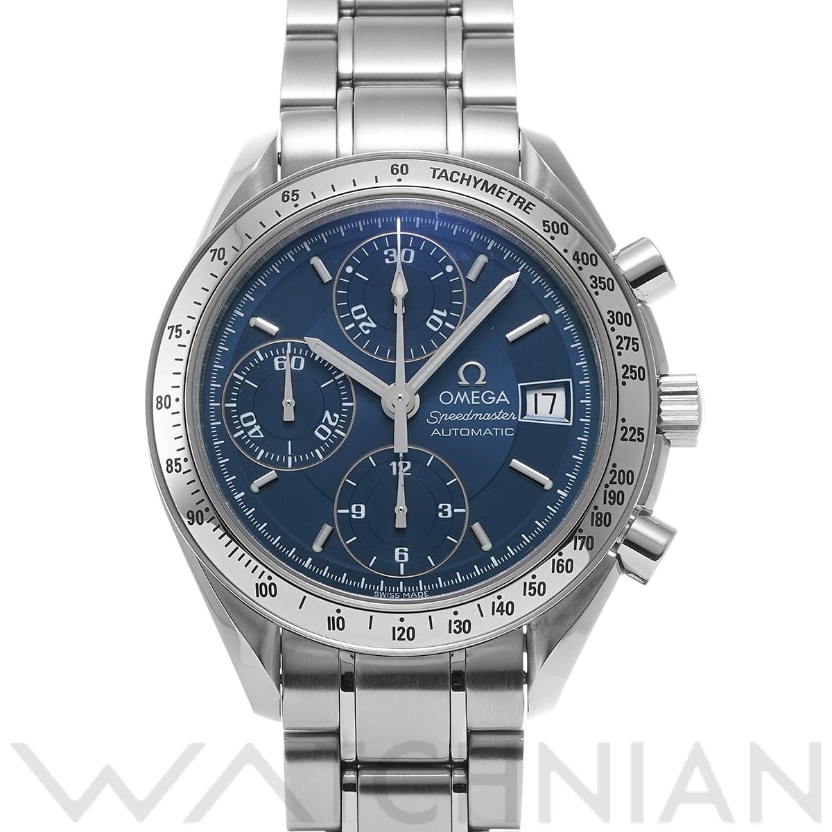 オメガ / OMEGA スピードマスター デイト 3513.80 ブルー メンズ 時計 【中古】【wristwatch】