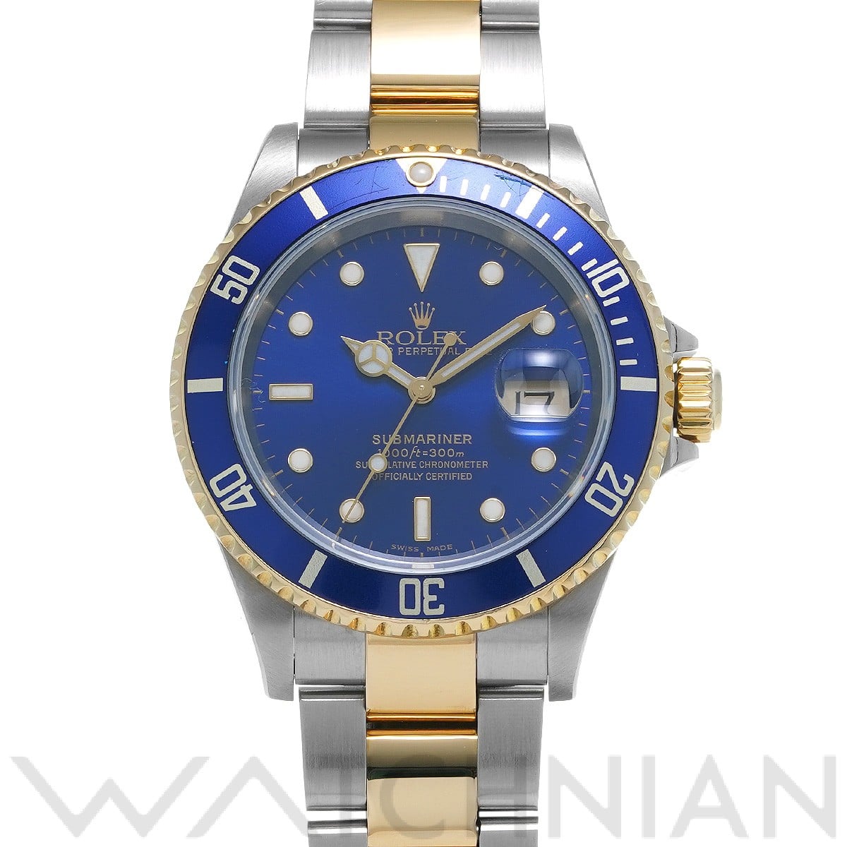 ロレックス / ROLEX サブマリーナ デイト 16613 ブルー メンズ 時計 【中古】【wristwatch】