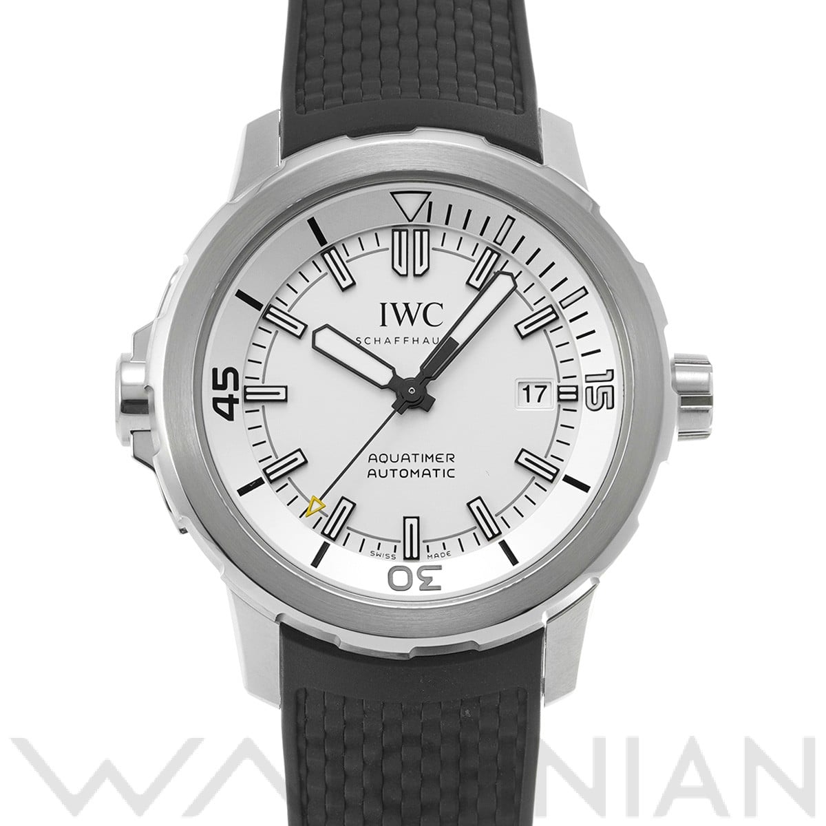 アクアタイマー オートマティック IW329003 シルバーメッキ インターナショナルウォッチカンパニー IWC メンズ 【中古】
