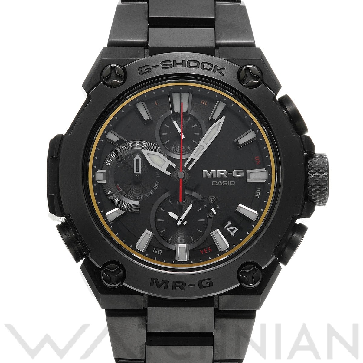 カシオ G-SHOCK MR-G B1000シリーズ MRG-B1000B-1AJR ブラック メンズ 時計 【中古】【wristwatch】