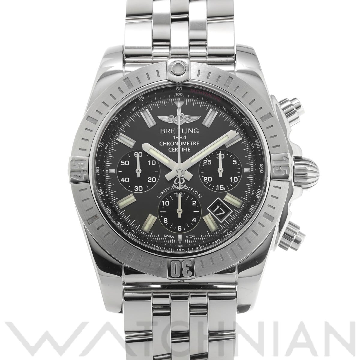 ブライトリング クロノマット 44 スペシャル AB01151A/F577 グレー/ブラック メンズ 時計 【中古】【wristwatch】