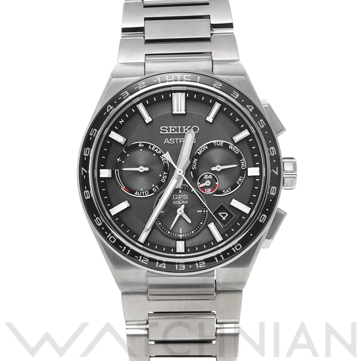 セイコー アストロン ネクスター SBXC111 グレー メンズ 時計 【中古】【wristwatch】