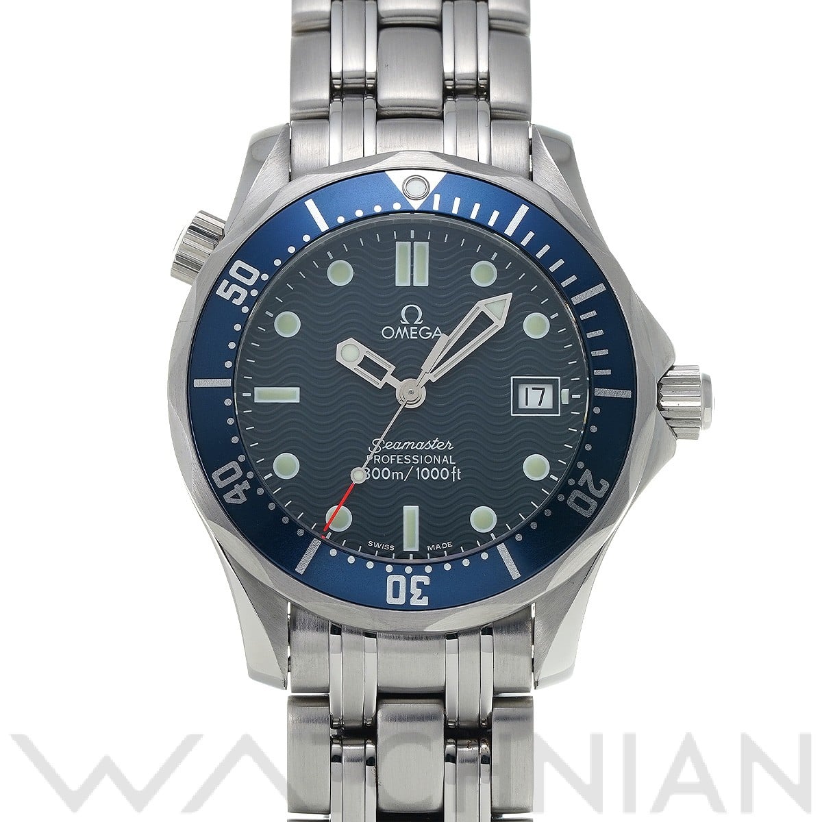 オメガ / OMEGA シーマスター プロフェッショナル 300 ミッドサイズ 2561.80 ブルー ユニセックス 時計 【中古】【wristwatch】