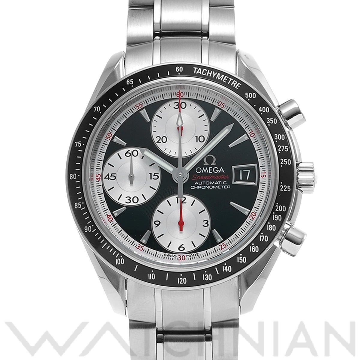 オメガ / OMEGA スピードマスター デイト 3210.51 ブラック/シルバー メンズ 時計 【中古】【wristwatch】