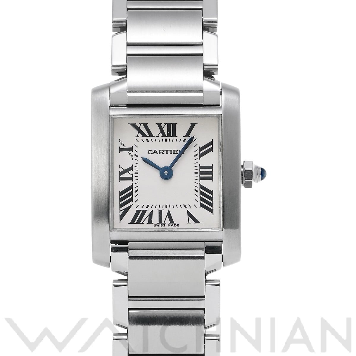 カルティエ / CARTIER タンク フランセーズ SM W51008Q3 シルバー レディース 時計 【中古】【wristwatch】
