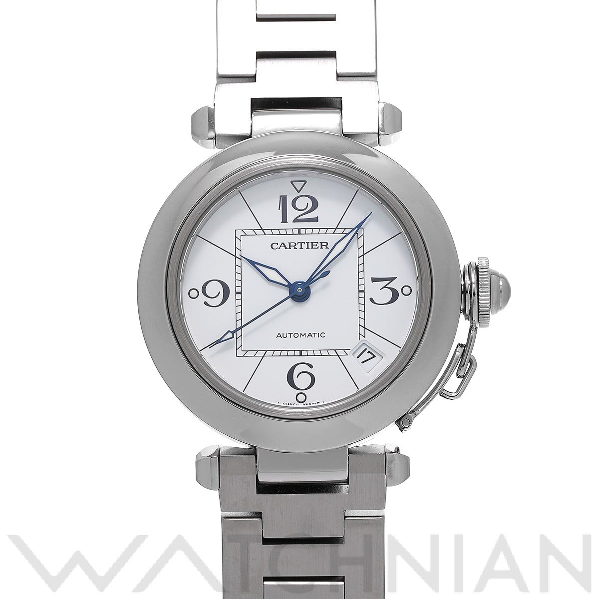 カルティエ / CARTIER パシャC W31074M7 ホワイト ユニセックス 時計 【中古】【wristwatch】