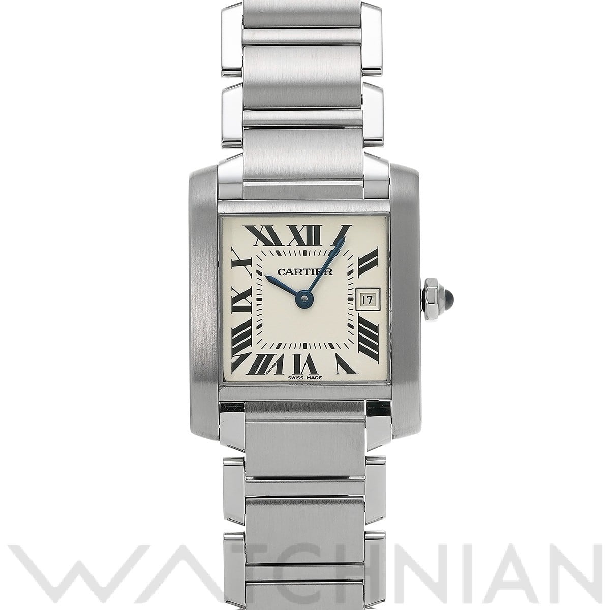 カルティエ / CARTIER タンク フランセーズ MM W51011Q3 シルバー ユニセックス 時計 【中古】【wristwatch】