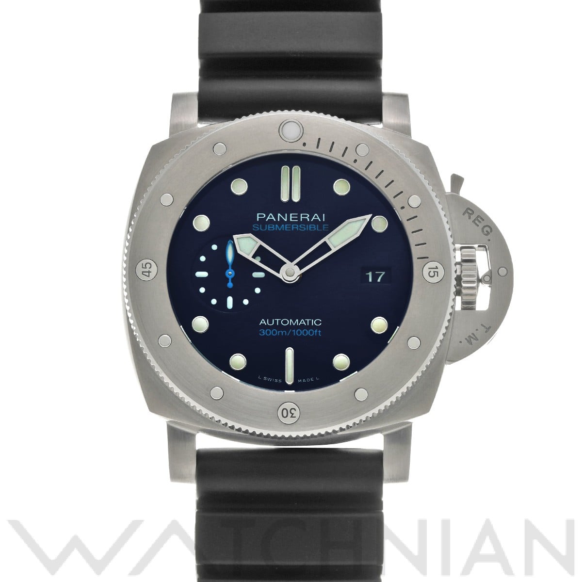 ルミノール 1950 サブマーシブル BMG-TECH 3デイズ PAM00692 V番(2019年製造) ブルー パネライ PANERAI メンズ 【中古】