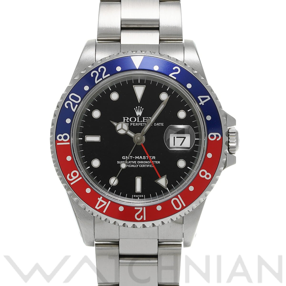 ロレックス GMTマスター 16700 ブラック メンズ 時計 【中古】【wristwatch】