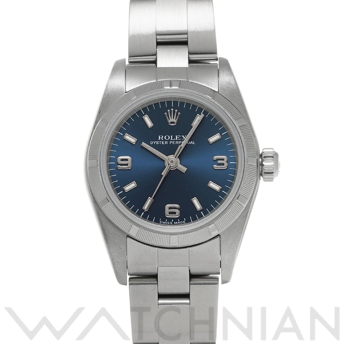 ロレックス / ROLEX オイスターパーペチュアル 76030 ブルー レディース 時計 【中古】【wristwatch】