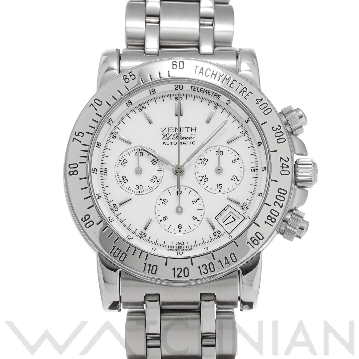 ゼニス エル・プリメロ レインボー クロノグラフ 02.0461.400/31 ホワイト メンズ 時計 【中古】【wristwatch】