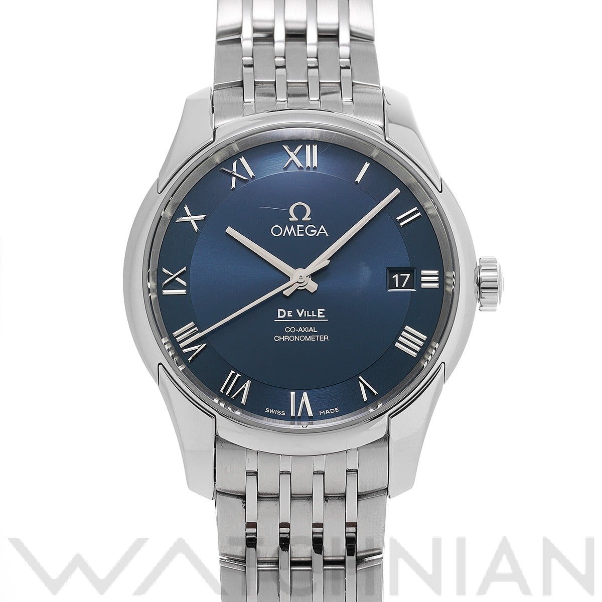 オメガ / OMEGA デ・ヴィル コーアクシャル 431.10.41.21.03.001 ブルー メンズ 時計 【中古】【wristwatch】