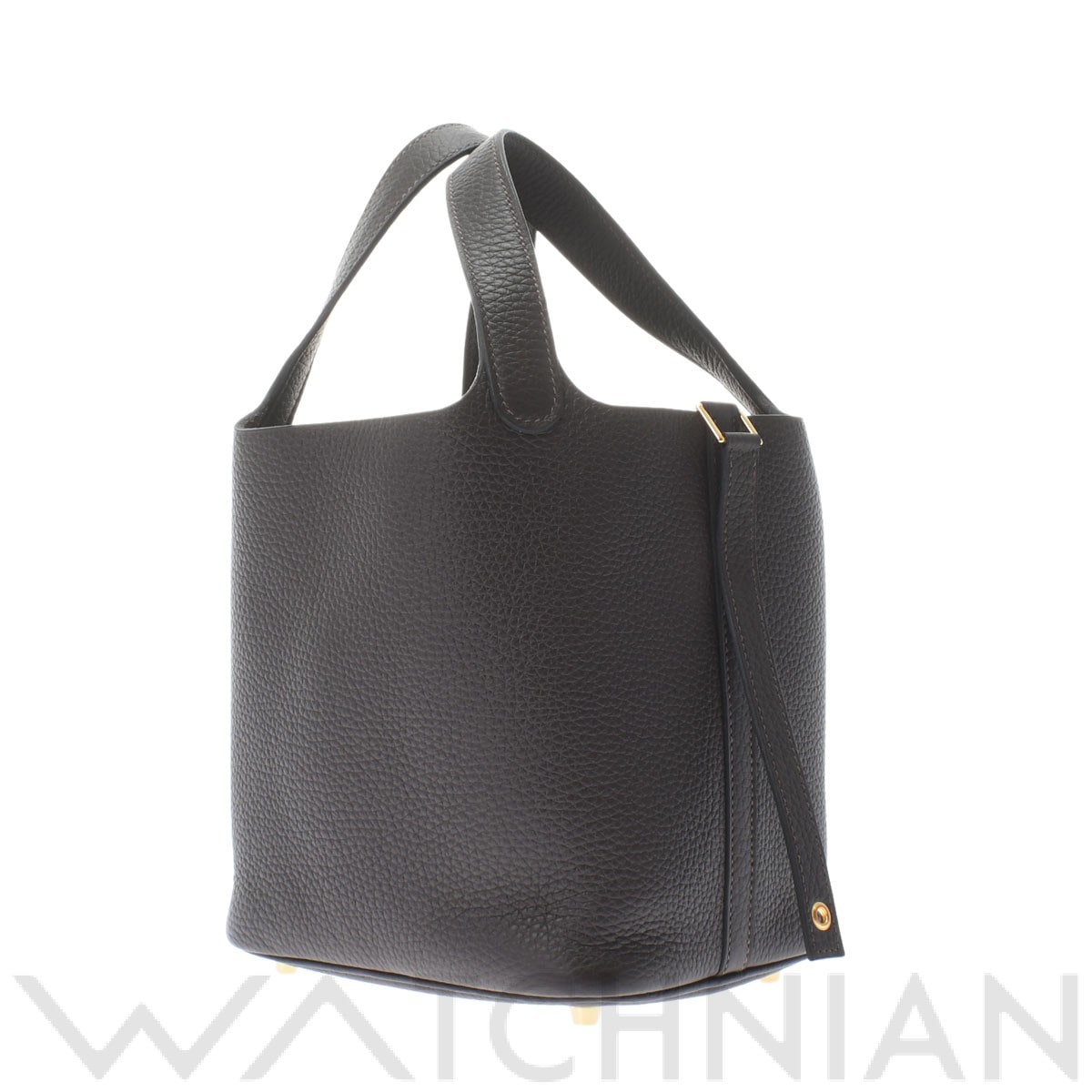 エルメス / HERMES ピコタンロックPM エベンヌ/ゴールド金具 トリヨンクレマンス レディース バッグ 【未使用】【bag】