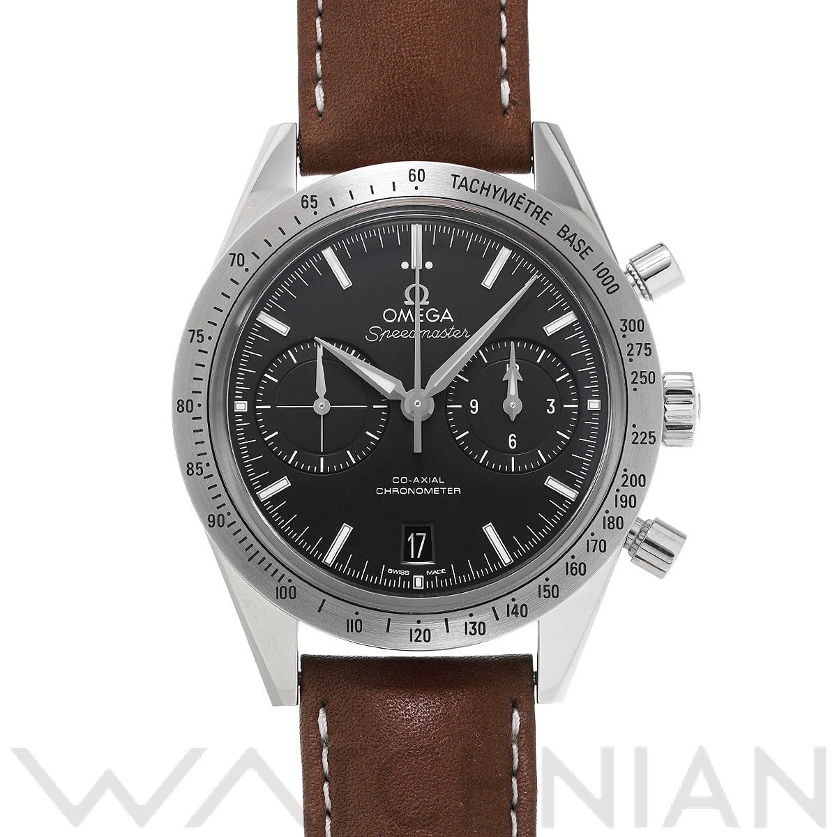 オメガ スピードマスター '57 コーアクシャル 331.12.42.51.01.001 ブラック メンズ 時計 【中古】【wristwatch】