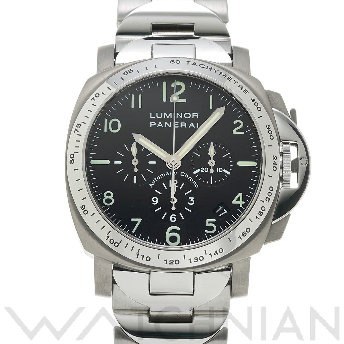 パネライ / PANERAI ルミノール クロノ エル・プリメロ PAM00072 ブラック メンズ 時計 【中古】【wristwatch】
