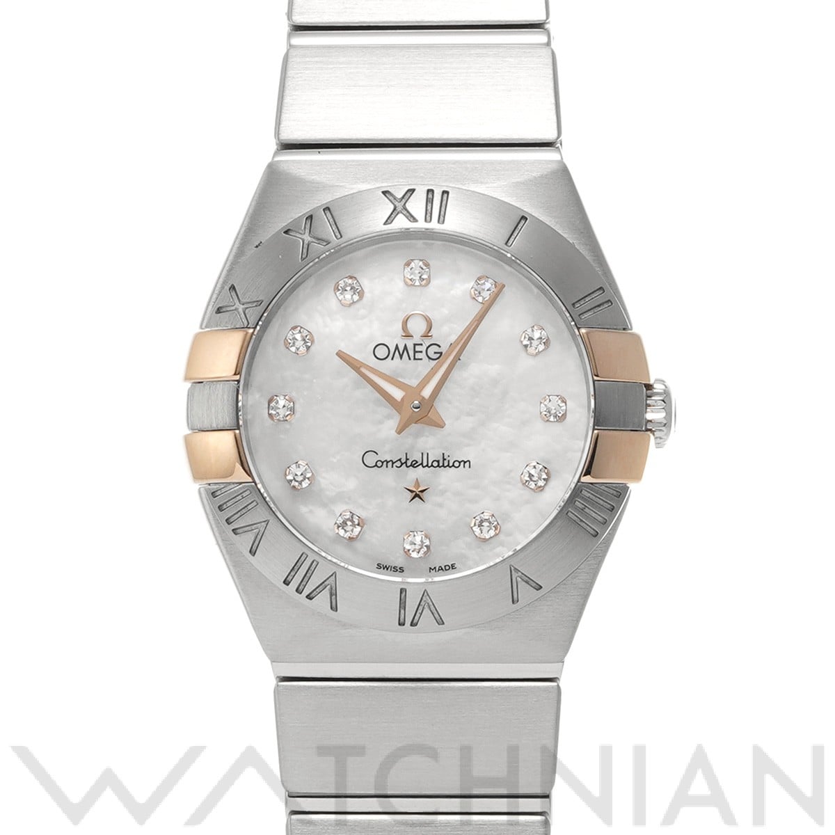 オメガ / OMEGA コンステレーション クォーツ 123.20.24.60.55.005 ホワイトシェル/ダイヤモンド レディース 時計 【中古】【wristwatch】