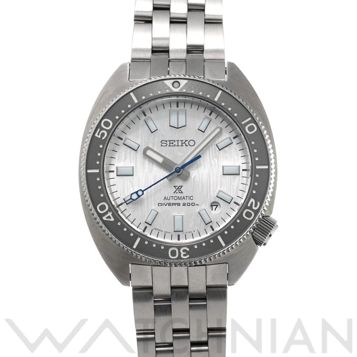 セイコー / SEIKO プロスペックス ダイバースキューバ メカニカル セイブ ザ オ-シャン SBDC187 シルバー メンズ 時計 【中古】【wristwatch】