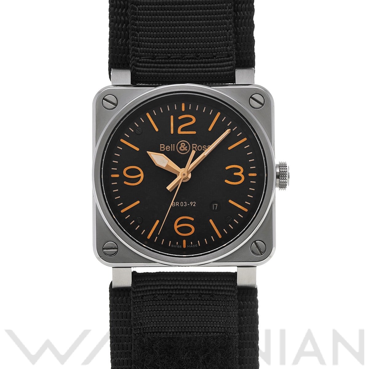 ベル＆ロス / Bell & Ross BR 03-92 ゴールデンヘリテージ BR03-92-S ブラック メンズ 時計 【中古】【wristwatch】