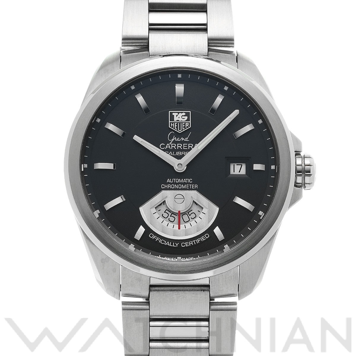 タグ ホイヤー / TAG HEUER グランドカレラ キャリバー6 RS WAV511A.BA0900 ブラック メンズ 時計 【中古】【wristwatch】