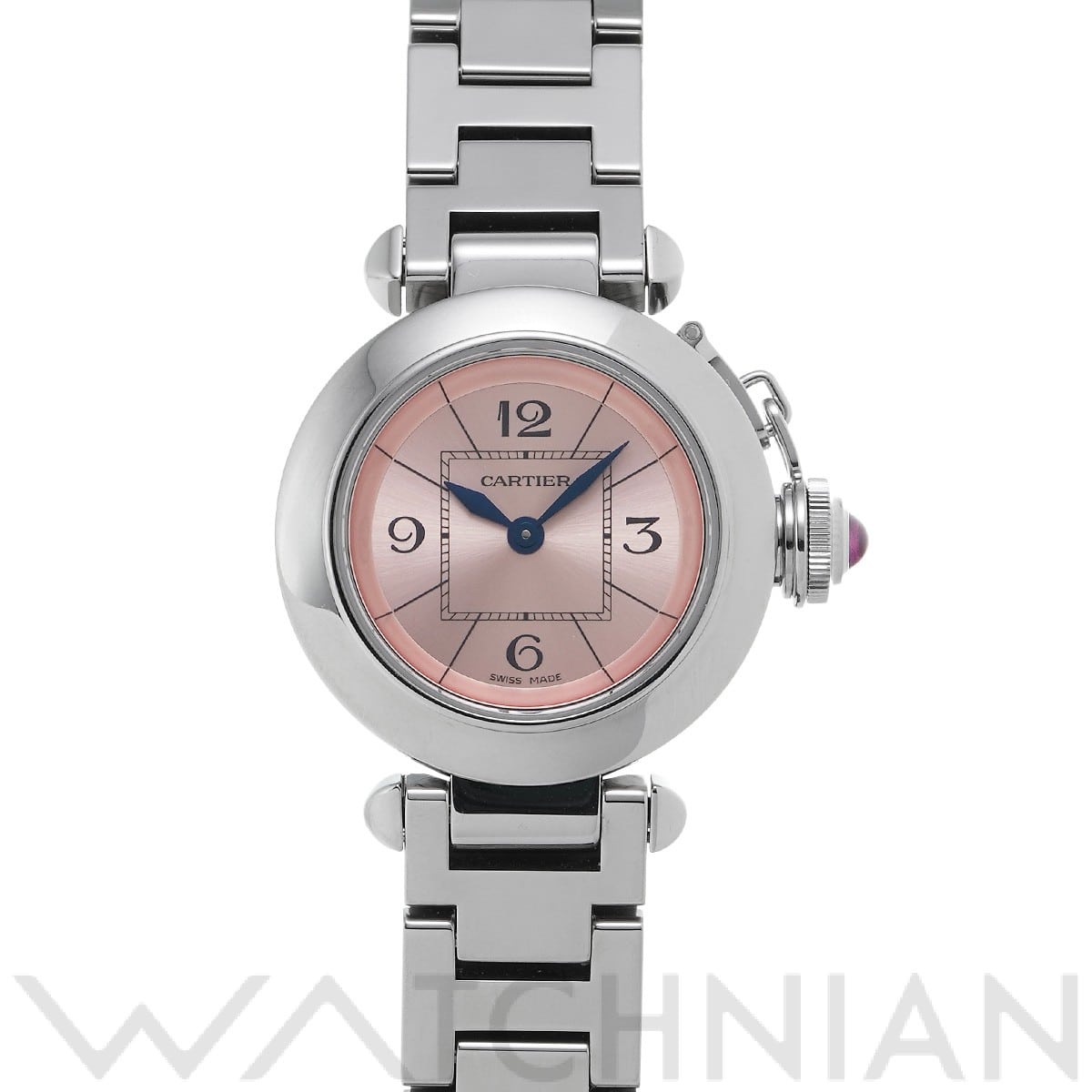 カルティエ / CARTIER ミスパシャ W3140008 ピンク レディース 時計 【中古】【wristwatch】
