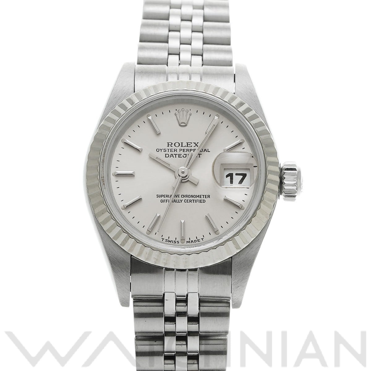 ロレックス デイトジャスト 69174 シルバー レディース 時計 【中古】【wristwatch】