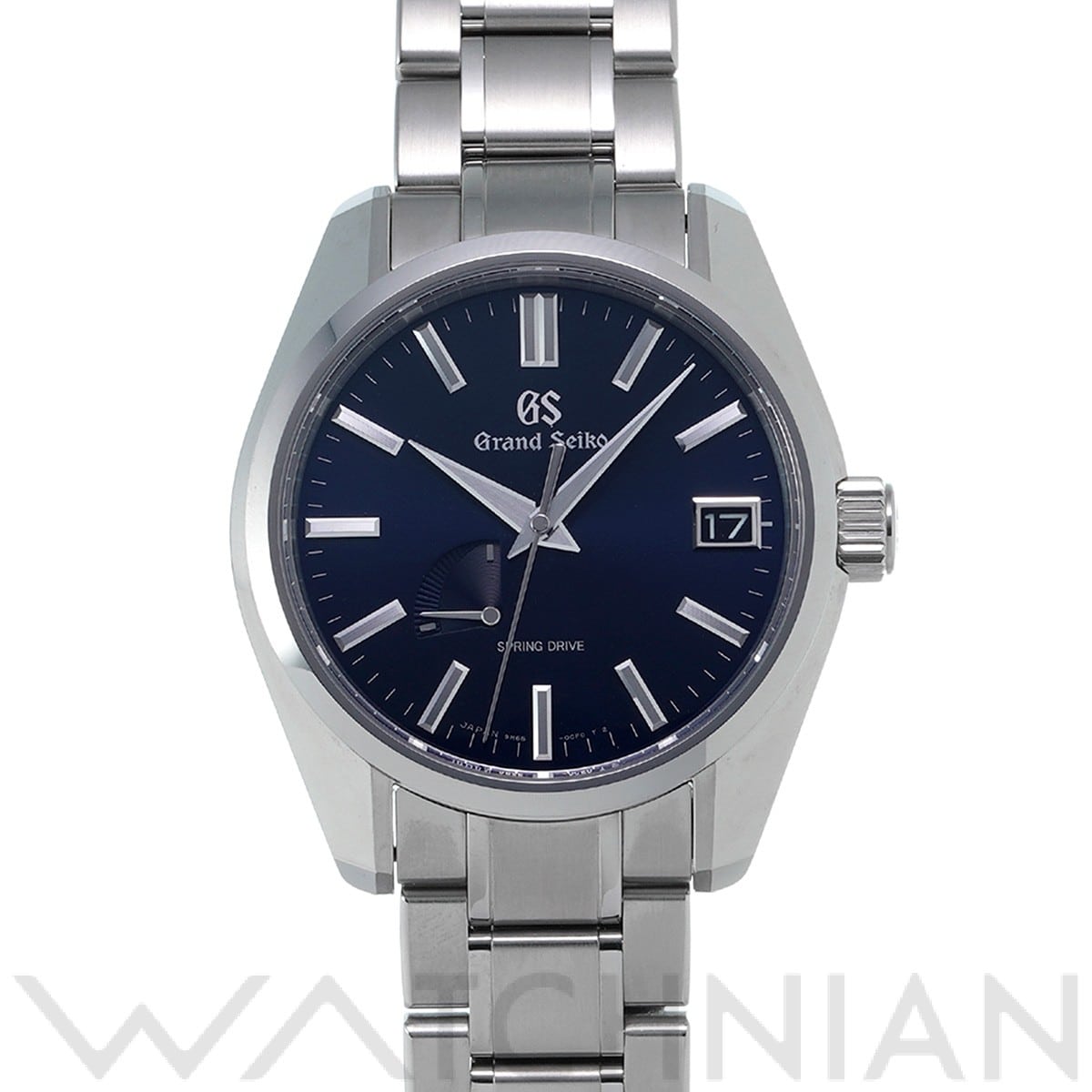 グランドセイコー / Grand Seiko スプリングドライブ ヘリテージコレクション SBGA375 ミッドナイトブルー メンズ 時計 【中古】【wristwatch】