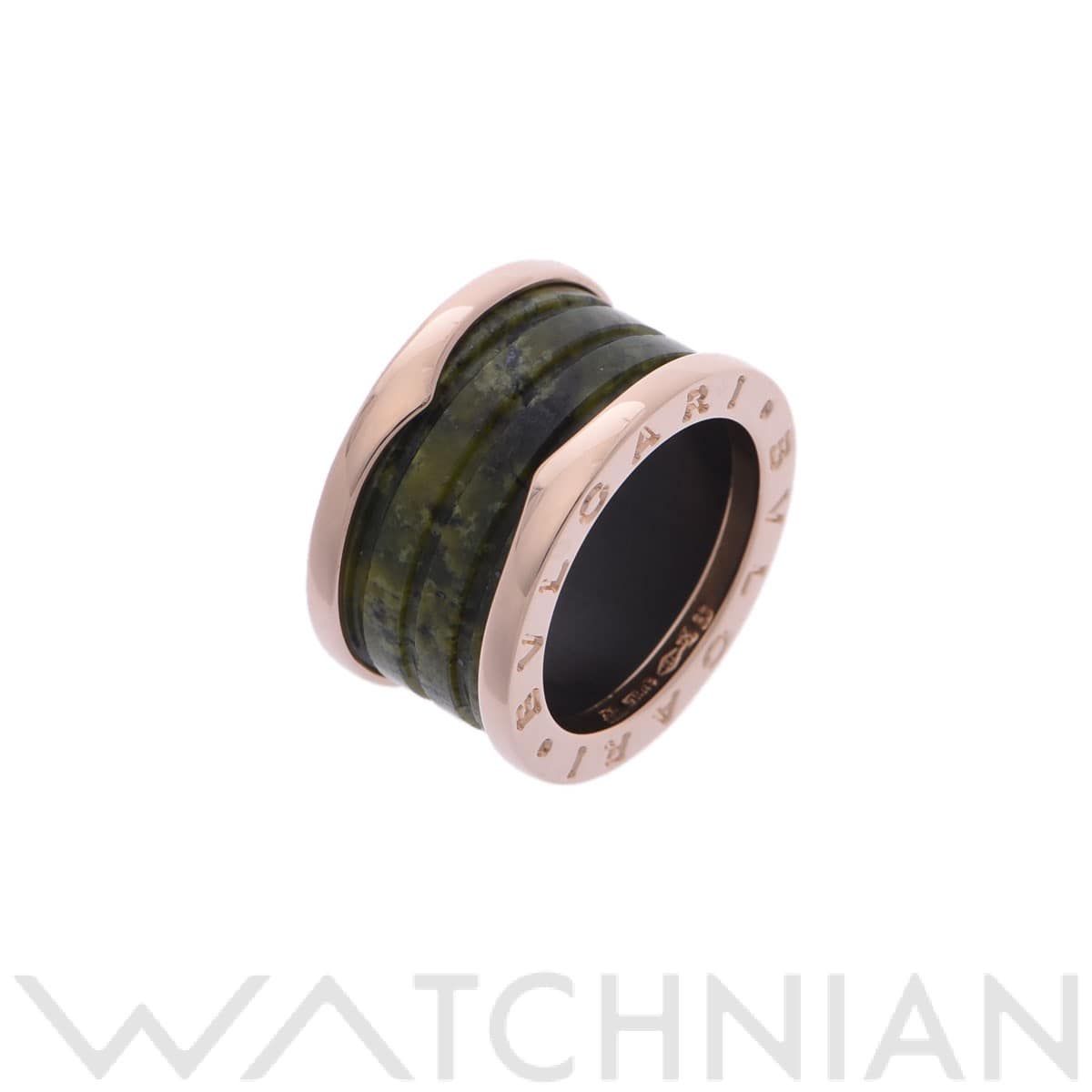 ブルガリ B-ZERO1 リング #49 ゴールド K18ピンクゴールド PG レディース ジュエリー 【中古】【jewelry】