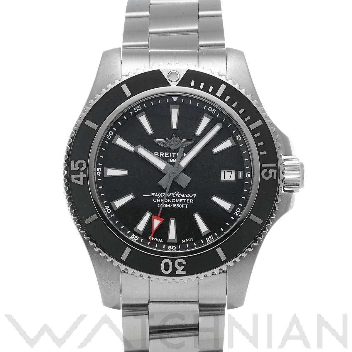 ブライトリング / BREITLING スーパーオーシャン オートマチック 42 A17366D71B2A1 ブラック メンズ 時計 【中古】【wristwatch】