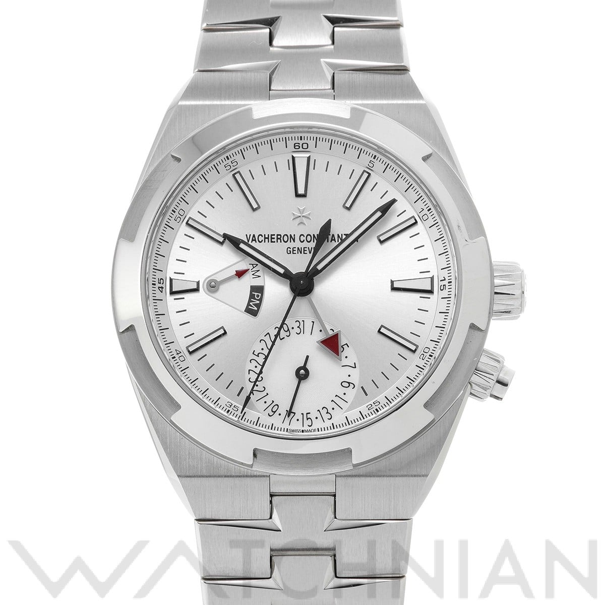 ヴァシュロン コンスタンタン / VACHERON CONSTANTIN オーバーシーズ デュアルタイム 7900V/110A-B333 シルバー メンズ 時計 【中古】【wristwatch】