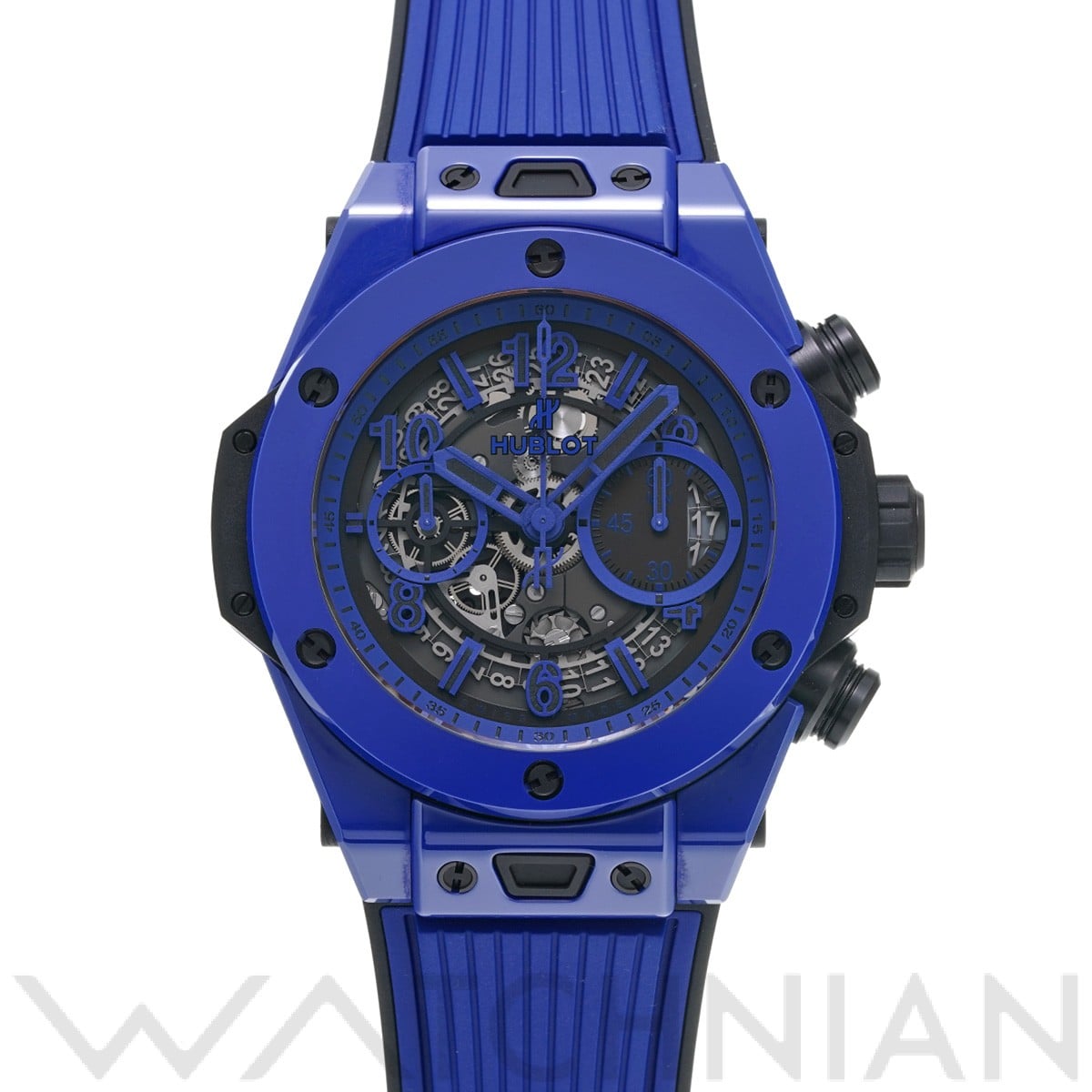 ウブロ / HUBLOT ビッグバン ウニコ ブルーマジック 411.ES.5119.RX スケルトン メンズ 時計 【中古】【wristwatch】