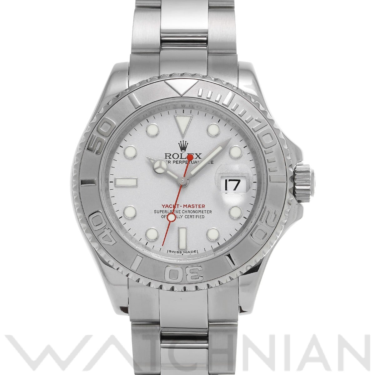 ヨットマスター ロレジウム 16622 ランダムシリアル グレー ロレックス ROLEX メンズ 【中古】